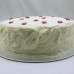 Flower - Wave Cake with Coconut and Little Flowers (D, V)